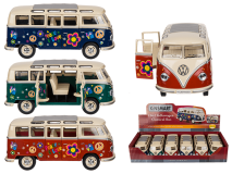 Hippi Van Flower Power VW-Buss