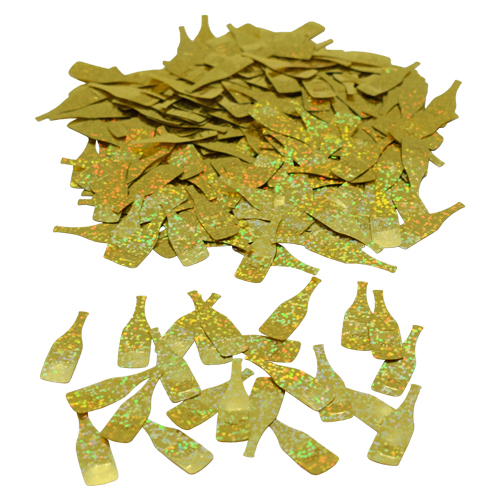 Konfetti Guldglitter flaskor