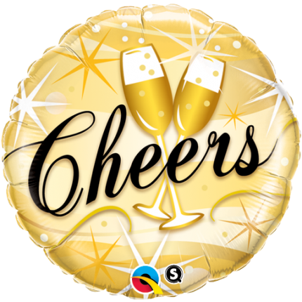 Cheers Folieballong