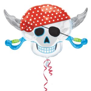 Pirat Ballong Dödskalle