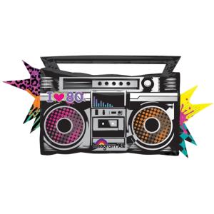 Boombox folieballong