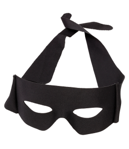 Ögon mask Svart