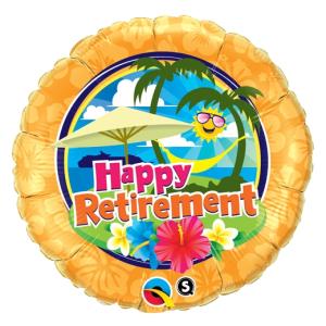 Retirement Sunshine Folieballong
