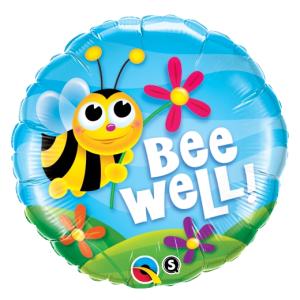 Bee Well flowers Folieballong