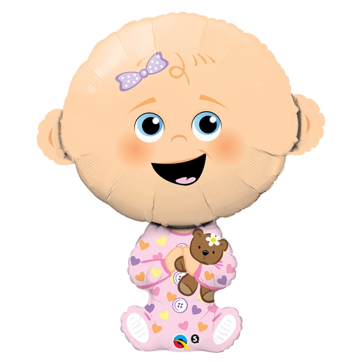 Baby Girl Folieballong