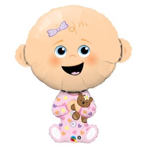 Baby Girl Folieballong