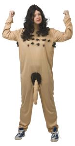 Naken man Maskeraddräkt