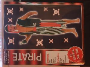 Piratman Maskeraddräkt med väst