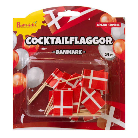 Cocktailflaggor Danmark - partajtema.se