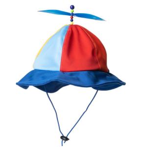 Propellerfiskehatt mix färgad
