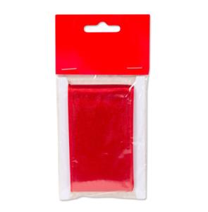 Sidenband rött 5 cm x 2,5 m