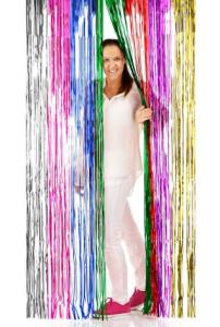 Glitterdraperi regnbåge