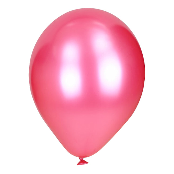 Ballonger Satin Rosa 6 st