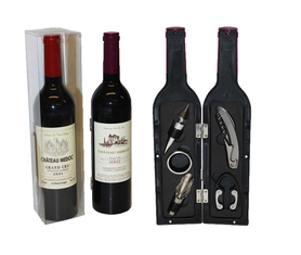 Vintillbehör i Flaska