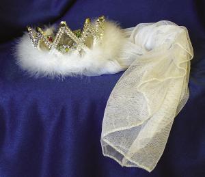 Tiara med Slöja