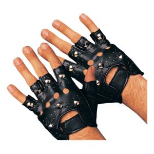 Punk handskar med nitar