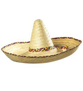 Dekorerad maxi sombrero