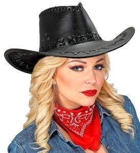 Cowboy Hatt Svart