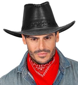 Cowboy Hatt Svart