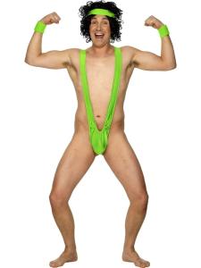 Mankini grön