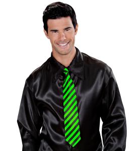 Slips Svart & Neon-Grön