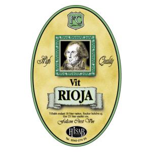 ETIKETTER VIT RIOJA