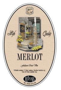 ETIKETTER MERLOT