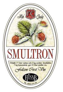 ETIKETTER SMULTRONVIN