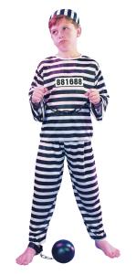 Fånge Barn Maskeraddräkt