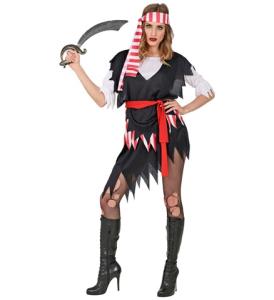 Pirattjej Maskeraddräkt