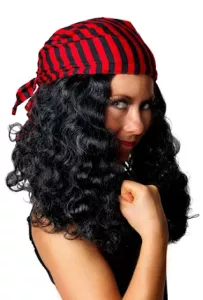 Pirat Peruk med Bandana