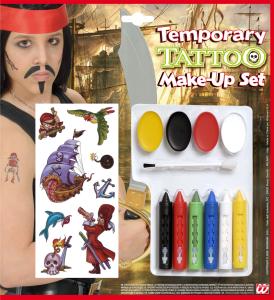 Tatuering och Make Up kit