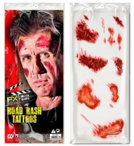 Skadat ansikte Tatto