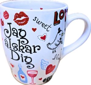 Kaffe Mugga "Jag älskar dig"