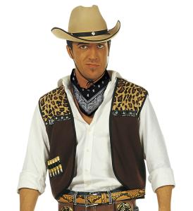 Cowboy väst och bandana
