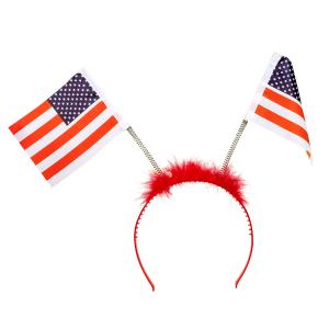 Tiara amerikanska flaggor