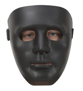 Staty svart mask