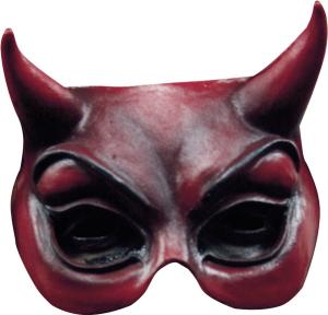 Devil röd Mask