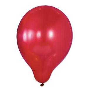Ballonger Metallic cerise 10 st