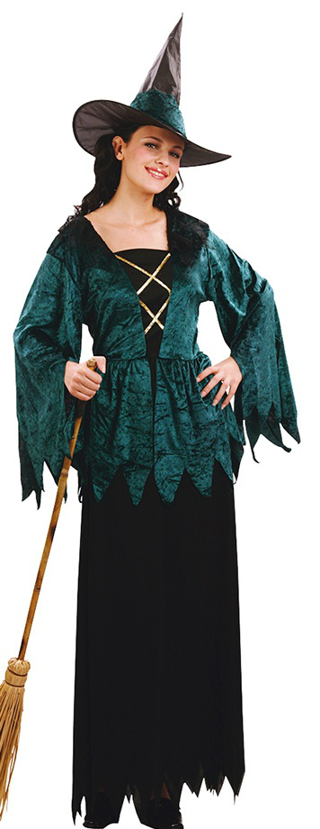 Gotisk Häxa Maskeraddräkt
