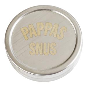 Snusdosa Pappas Snus Rostfri