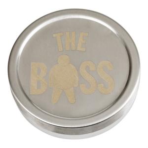 Snusdosa The Boss snus Rostfri