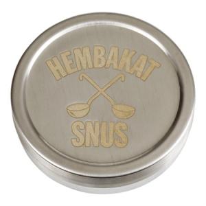 Snusdosa Hembakat snus Rostfri