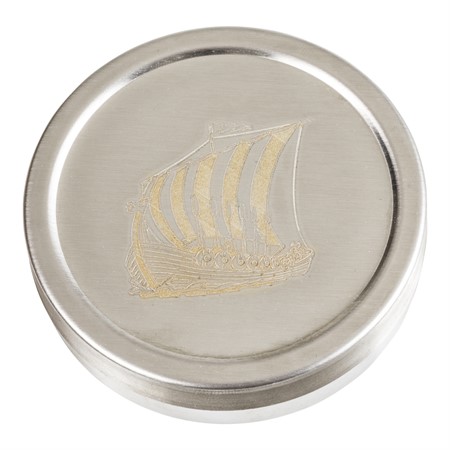 Snusdosa Vikigaskepp Rostfri