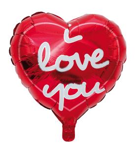 Hjärteballong I Love you