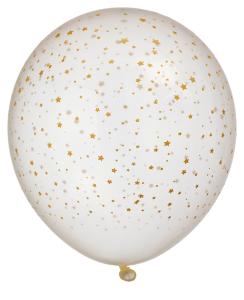 Ballong med guldstjärnor