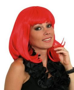 Röd peruk
