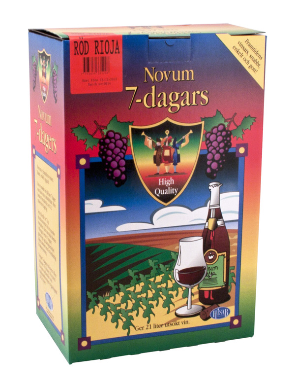 Novum Röd Rioja 7 dagars