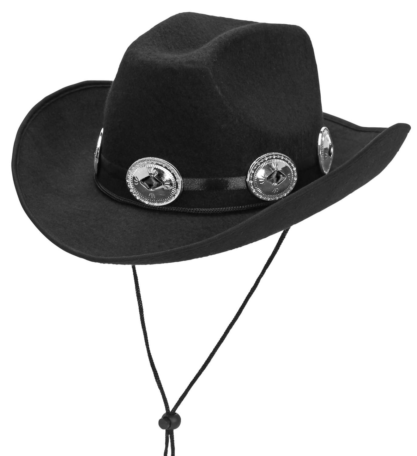 Cowboy Hatt med silvermedaljer