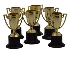 Mini Pokaler i Fake Guld